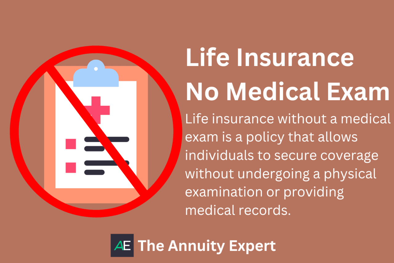 Life insurance no medical exam