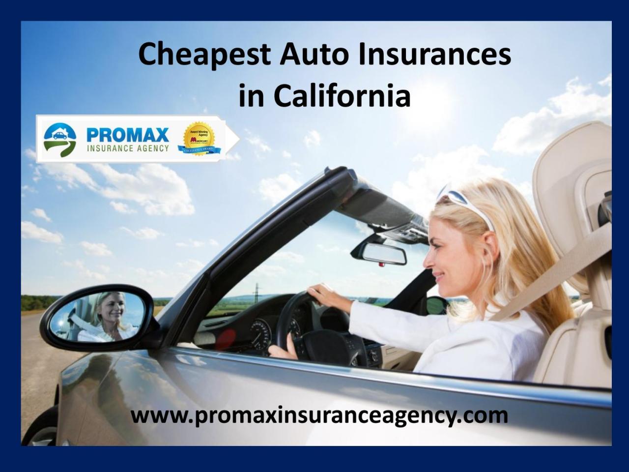 Cheap auto insurances