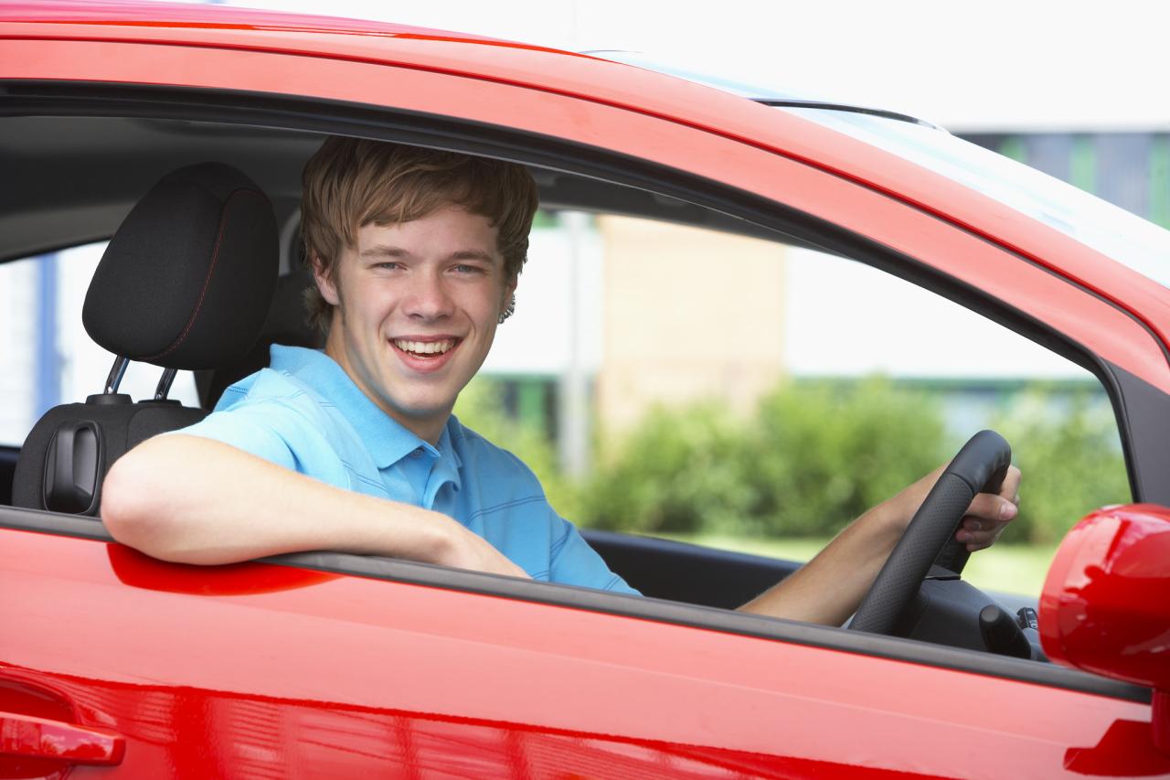 Car and insurance young drivers