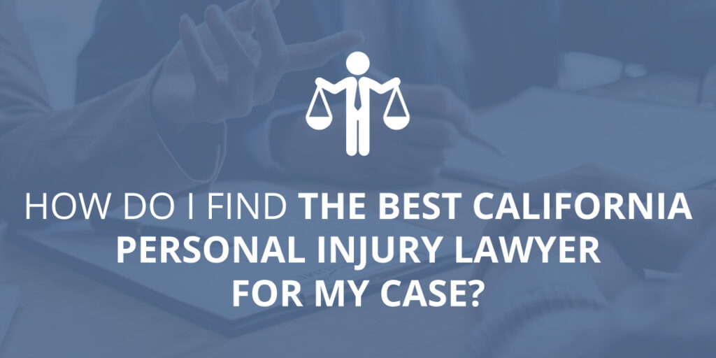 Personal injury lawyer california