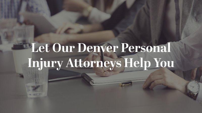 Injury lawyer denver