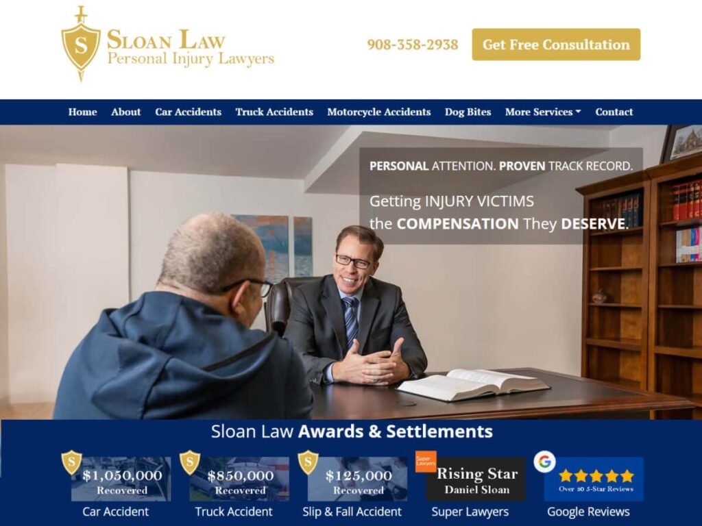 Injury personal lawyer jersey attorney there