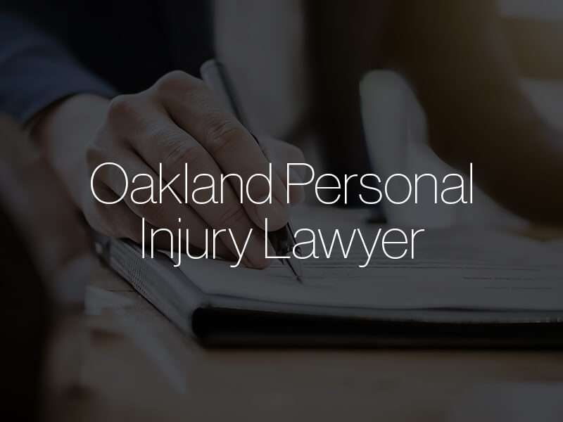 Injury lawyer oakland